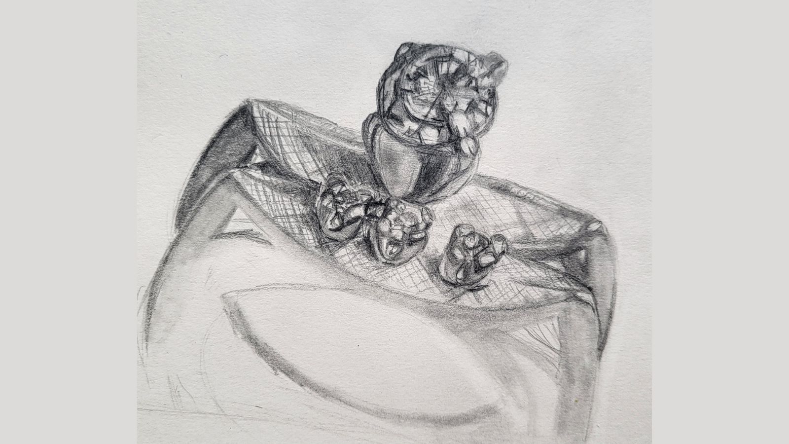 The bride wore plaid